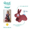 QUUT Skoczek Hoppi Bunny Burgundy