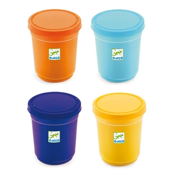 Masa plastyczna 4 szt. PLAIN DJ09027