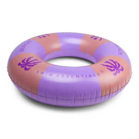 The Swim Essentials Koło do pływania 120 cm Palm Trees Purple