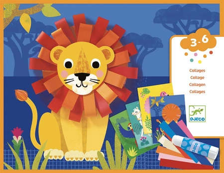 Zestaw artystyczny KOLAŻE MAŁE PĘTLE DJ09868