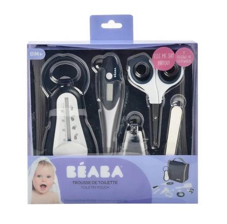 Beaba Kosmetyczka z 9 akcesoriami do pielęgnacji niemowląt night blue