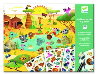 Zestaw kalkomanii - KRAINY - Djeco