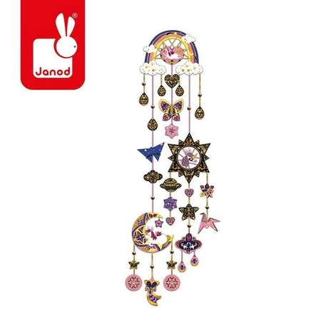 Zestaw kreatywny Brokat i blask Łapacz snów 7+, Janod