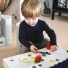 MODU Explorer kit 8in1 - Kreatywne klocki rozwijające motorykę dużą, żółty