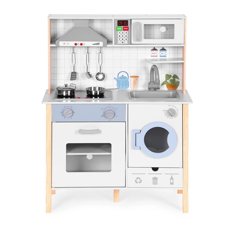 Kuchnia dla dzieci dźwięki LED piekarnik pralka akcesoria kuchenne ECOTOYS