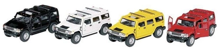 Metalowy pojazd z napędem, Hummer H2 SUV (2008), 1:40