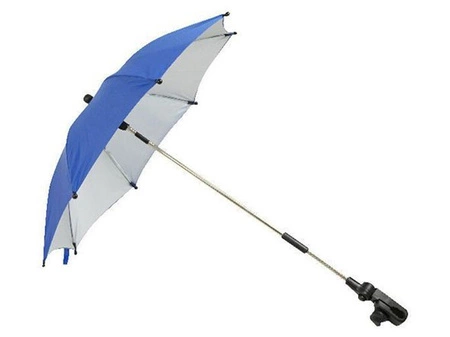 Parasolka przeciwsłoneczna do wózka spacerowego Niebieska POUPY