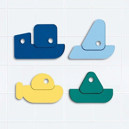 QUUT Zestaw puzzli piankowych Quutopia Łódki 10m+