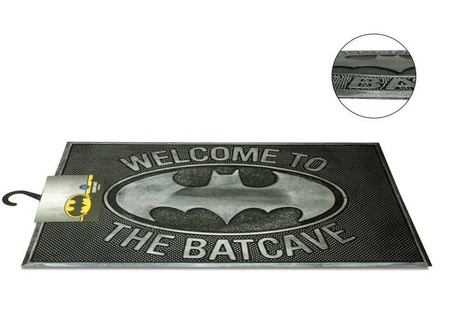 wycieraczka gumowa pod drzwiBATMAN (WELCOME TO THE BATCAVE) (60x40 cm)