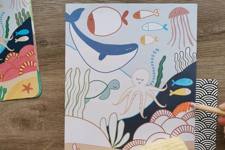 Zestaw artystyczny Apli Kids - Tekstury