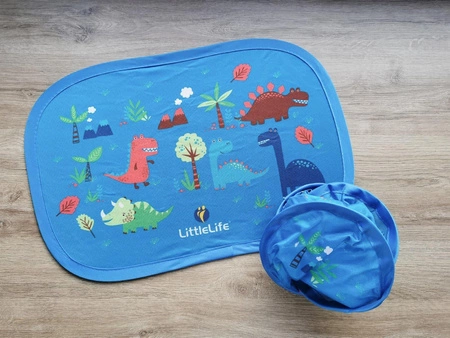 Osłonki statyczne LittleLife do samochodu - Dinozaur