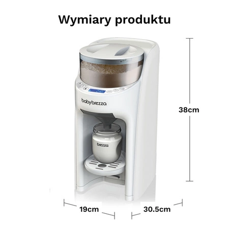 Baby Brezza Formula Pro Advanced All White