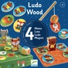 Gra LudoWood: zestaw 4 gier DJ01628