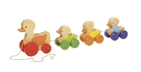 Mama kaczka i małe kaczuszki, goki - zabawki na roczek