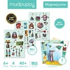 Mudpuppy Magnetyczne postacie Roboty 6+