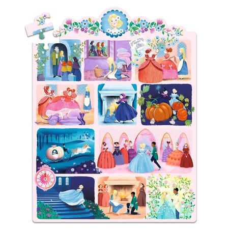 Puzzle opowieść - KOPCIUSZEK 54 elem. DJ07053