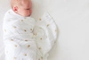 Lulujo Boho Kocyk Otulacz Muślinowy Bees/Dots 2szt.