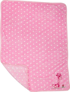 Pluszowy kocyk dla dziewczynki Żyrafa Small Foot