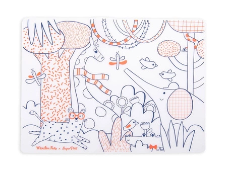 Display 10 silikonowych mat do kolorowania 102647