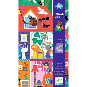 Puzzle gigant DOMEK MAŁYCH PRZYJACIÓŁ DJ07169