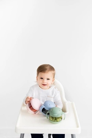 Ubbi Pojemnik na Przekąski Tweat 2 szt. Sage/Blush Pink