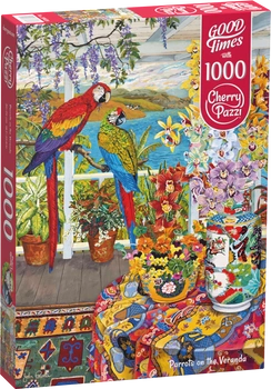 Puzzle 1000 CherryPazzi Parrots on the Veranda 30639