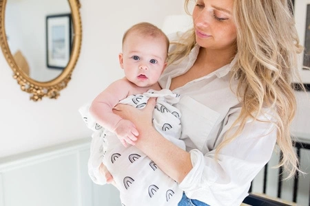 Lulujo Kocyk Bambusowy Black Rainbow