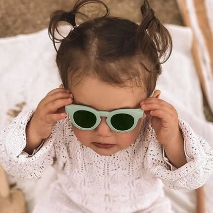 Beaba Okulary przeciwsłoneczne dla dzieci 9-24 miesięcy Delight - Sage green