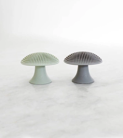 EZPZ Silikonowa myjka czyścik do naczyń bez bakterii szary