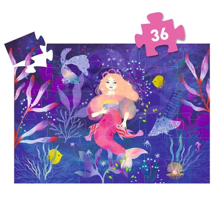 Puzzle tekturowe SYRENA ELLA 36 el. DJ07303