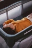 Łóżeczko turystyczne dwupoziomowe z funkcją kojca 3w1 Eazy sleep Mineral grey