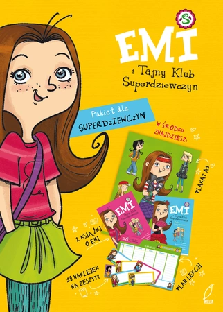 Pakiet dla superdziewczyn Emi i Tajny Klub Superdziewczyn