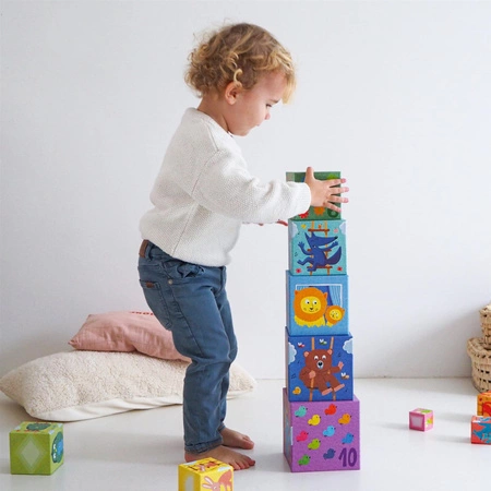 Układanka z kostek TĘCZA DJ08510