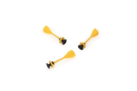 Scratch, Dmuchawka XL / 3 lotki przyssawki / 5 celów DINO