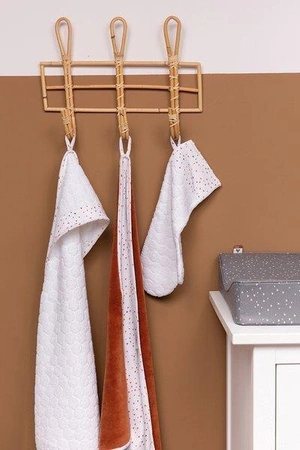 bébé-jou Śliniak z długim rękawem Hearts 3058061