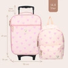 Walizka dla dzieci KIDZROOM Magical Heart pink