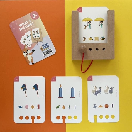 WiemTo Pudełko i 6 Zestawów Kart. Zestaw dla dzieci 3+