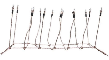 Most linowy sznurkowy 6998-Small Foot, zabawy w plenerze