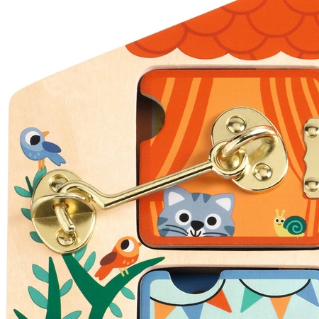 Zabawka manualna domek CABANALOCK DJ01659