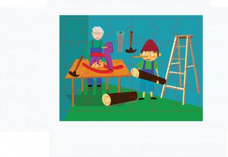 Puzzle The Purple Cow - Pinokio 24 el.