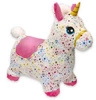 Skoczek gumowy z pokrowcem Jednorożec