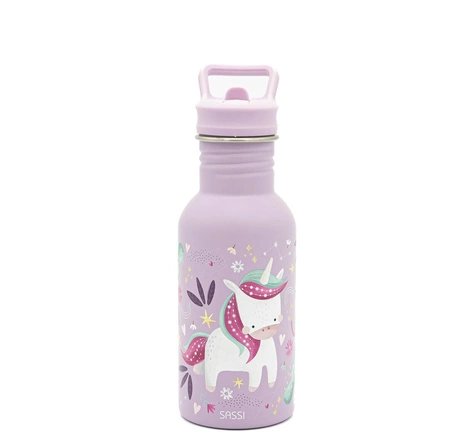 Butelka na wodę 500 ml Jednorożec SASSI