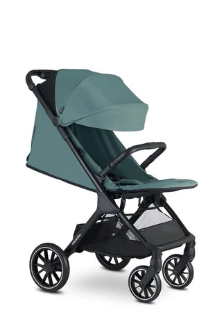 Easywalker Jackey XL Przestronny, samoskładający się wózek spacerowy z kołami XL Forest Green