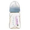 Butelka ze smoczkiem do karmienia niemowląt wykonana z PPSU, 180 ml, błękit, b.box