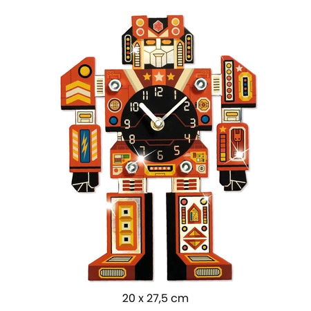 Zrób to sam - ZEGAR ROBOT DJ07984