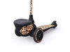 SCOOTANDRIDE Highwaykick 2 Lifestyle Hulajnoga trójkołowa balansowa z zamykanym schowkiem 2+ Leopard