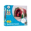 Tunel kolejowy z czerwonych cegieł
