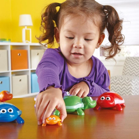 Figurki do nauki liczenia, kolorów i kształtów, Żółwie