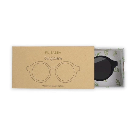 Filibabba Dziecięce okulary przeciwsłoneczne (1-3 l) UV400 Black