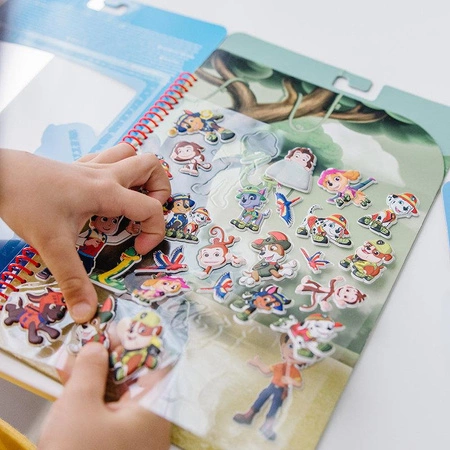 Naklejki wielorazowe Psi Patrol Puffy Sticker – Jake’s Mountain Melissa and Doug 33257